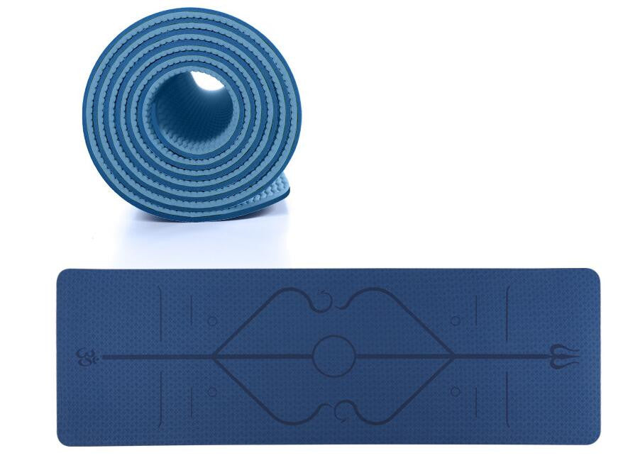 ComfortGrip TPE Yoga Mat – Non-Slip, Eco-Friendly Fitness Mat for Yoga & Workout