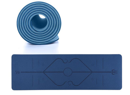 ComfortGrip TPE Yoga Mat – Non-Slip, Eco-Friendly Fitness Mat for Yoga & Workout