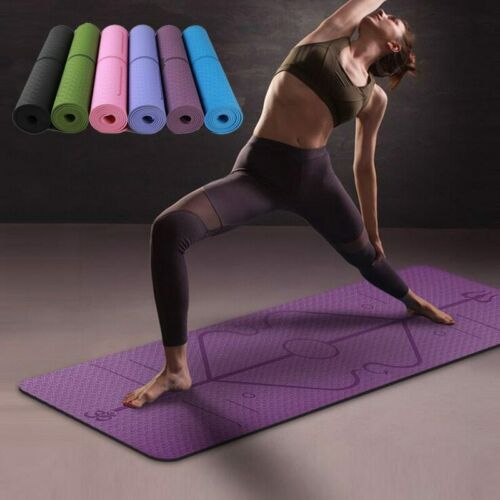 ComfortGrip TPE Yoga Mat – Non-Slip, Eco-Friendly Fitness Mat for Yoga & Workout