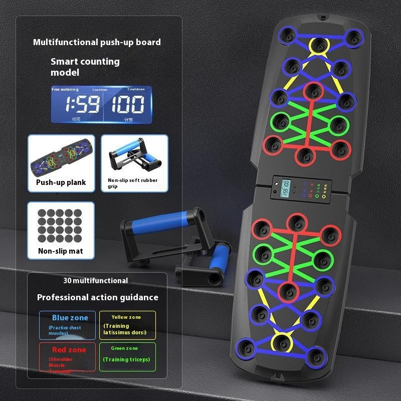Home Multifunctional Push-Up Training Board for Full Body Strength & Muscle Workout